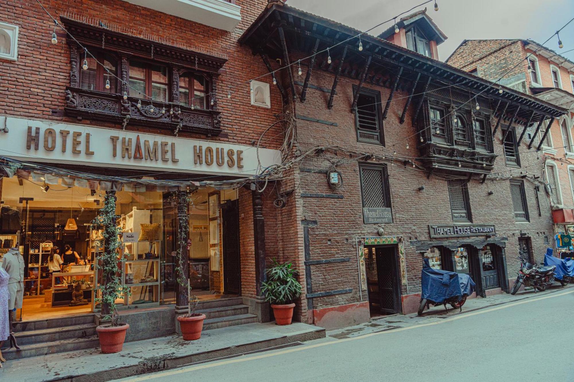 Hotel Thamel House Katmandú Exterior foto